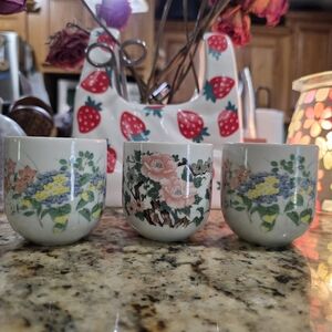 Vintage Toyo Ceramic Tea Cups